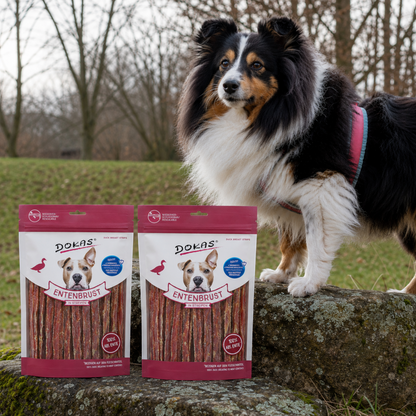 Dokas Dog - Entenbrust Streifen