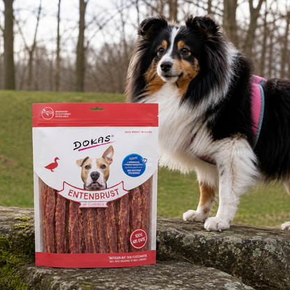 Dokas Dog - Entenbrust Streifen