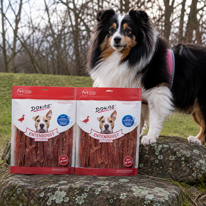Dokas Dog - Entenbrust Streifen