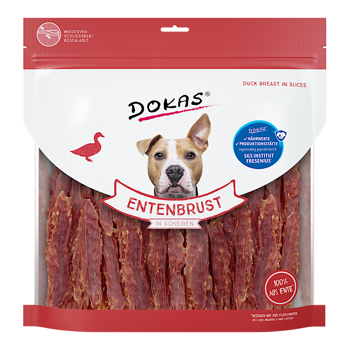 Dokas Dog - Entenbrust Streifen