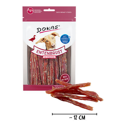 Dokas Dog - Entenbrust Streifen