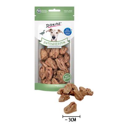 Dokas Dog - Entenherzen (gefriergetrocknet)
