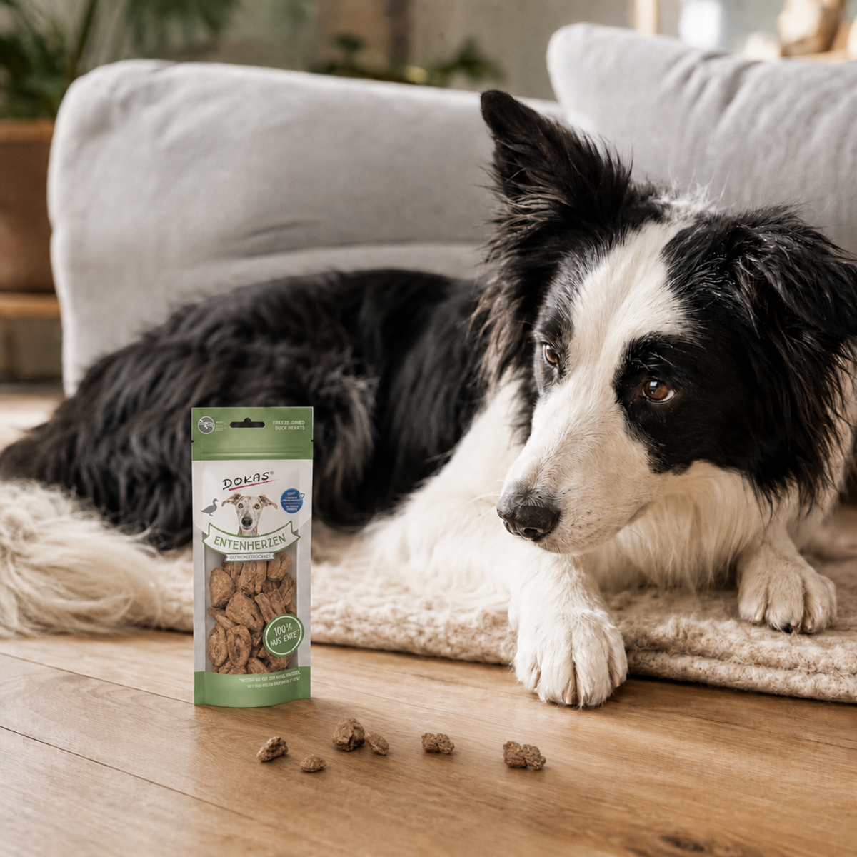 Dokas Dog - Entenherzen (gefriergetrocknet)