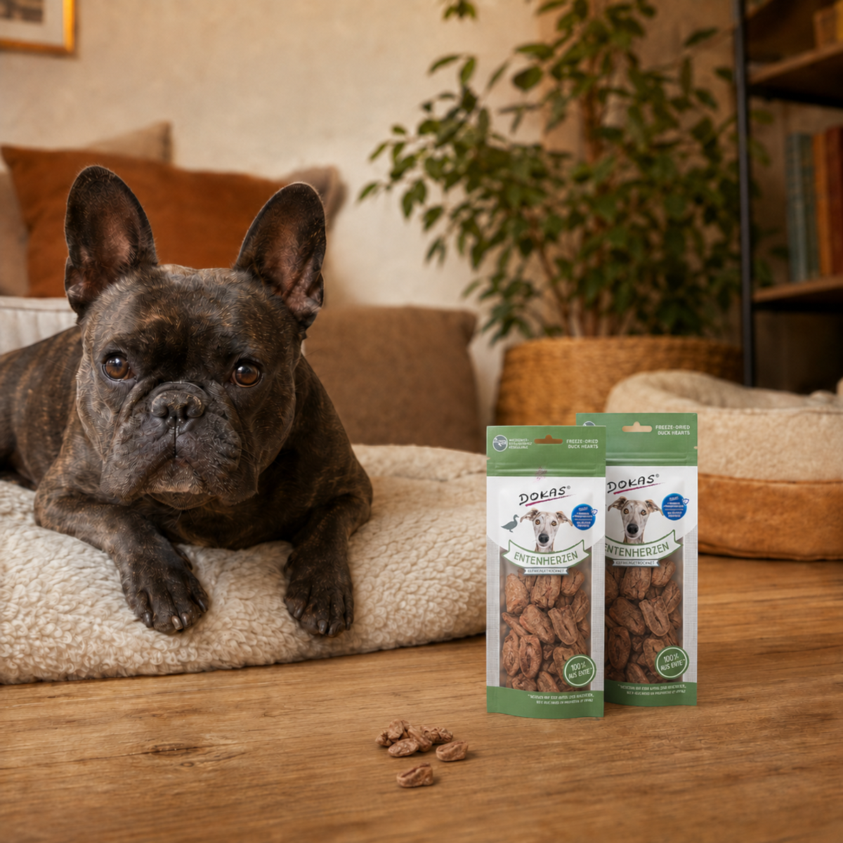 Dokas Dog - Entenherzen (gefriergetrocknet)