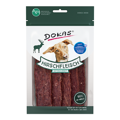 Dokas Dog - Hirschfleisch getrocknet