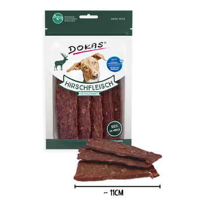 Dokas Dog - Hirschfleisch getrocknet