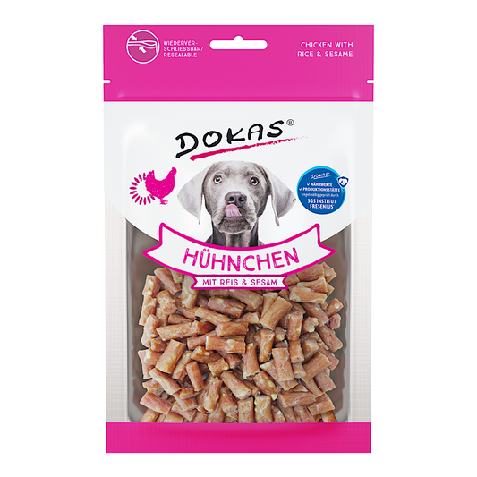 Dokas Dog - Hühnchen mit Reis & Sesam