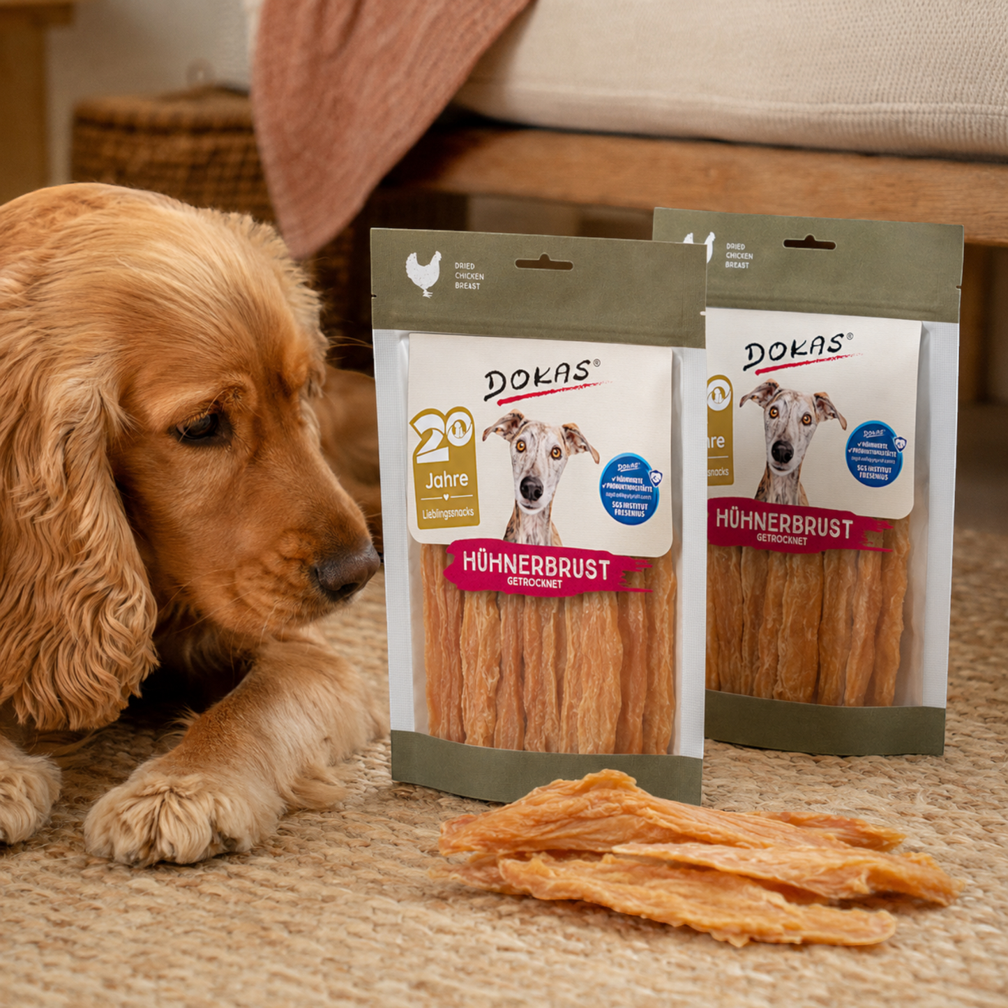 Dokas Dog - Hühnerbrust Scheiben