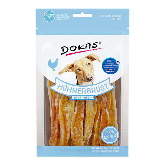 Dokas Dog - Hühnerbrust Streifen
