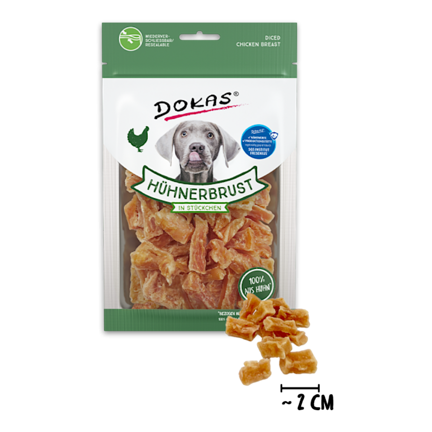 Dokas Dog - Hühnerbrust Stückchen