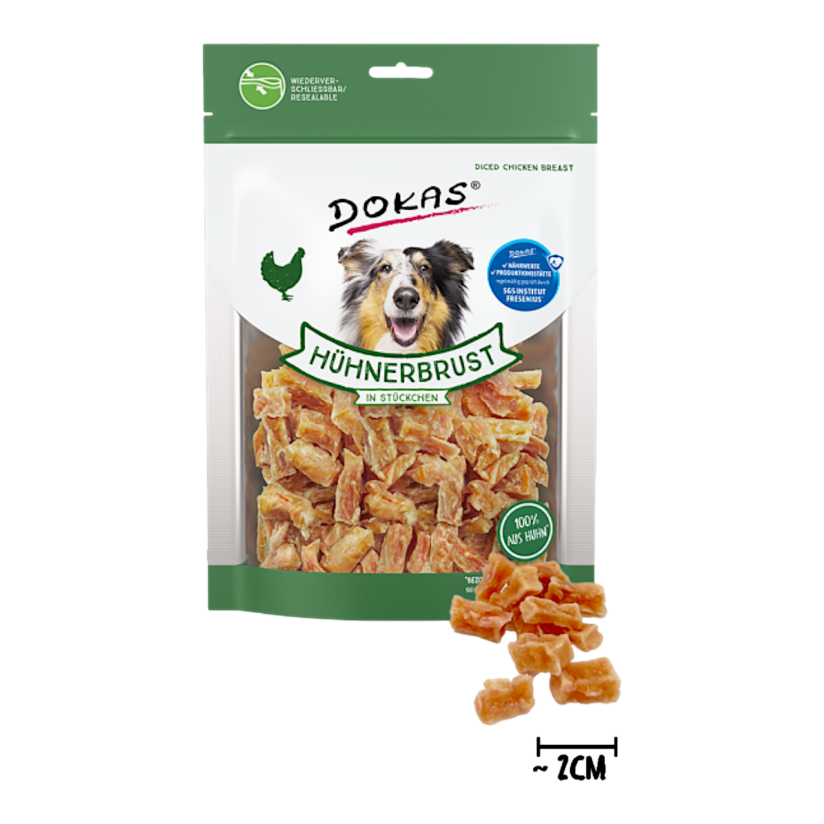 Dokas Dog - Hühnerbrust Stückchen