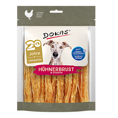 Dokas Dog - Hühnerbrust in Streifen