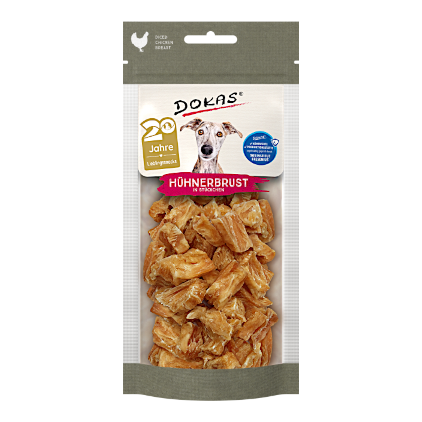 Dokas Dog - Hühnerbrust in Stückchen