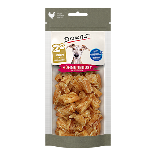 Dokas Dog - Hühnerbrust in Stückchen