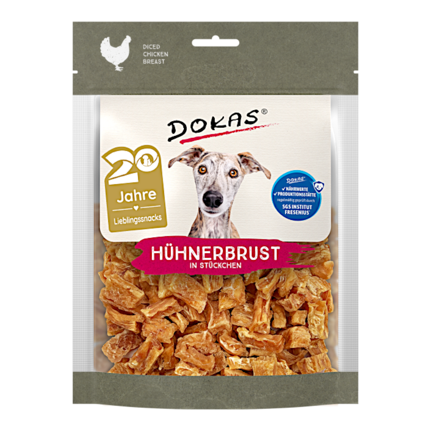 Dokas Dog - Hühnerbrust in Stückchen