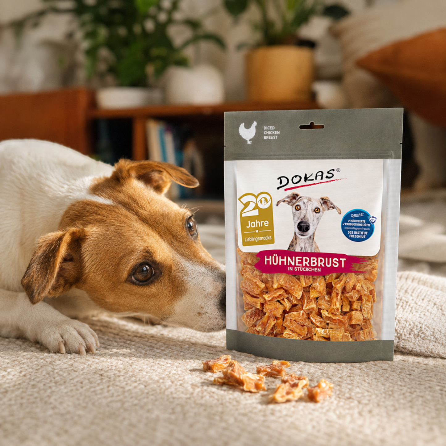 Dokas Dog - Hühnerbrust in Stückchen