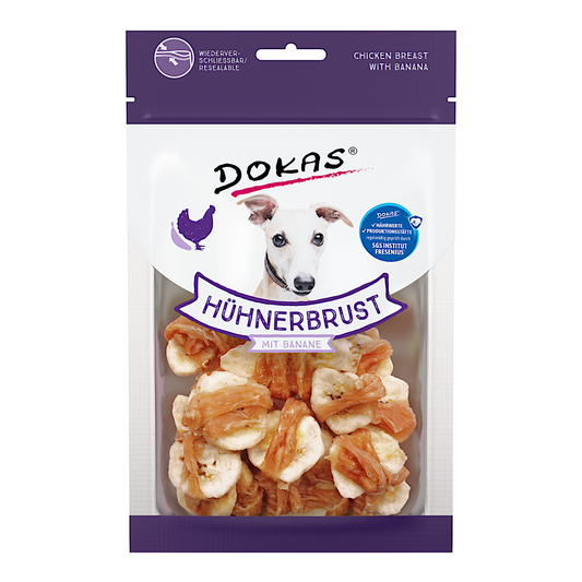Dokas Dog - Hühnerbrust mit Banane