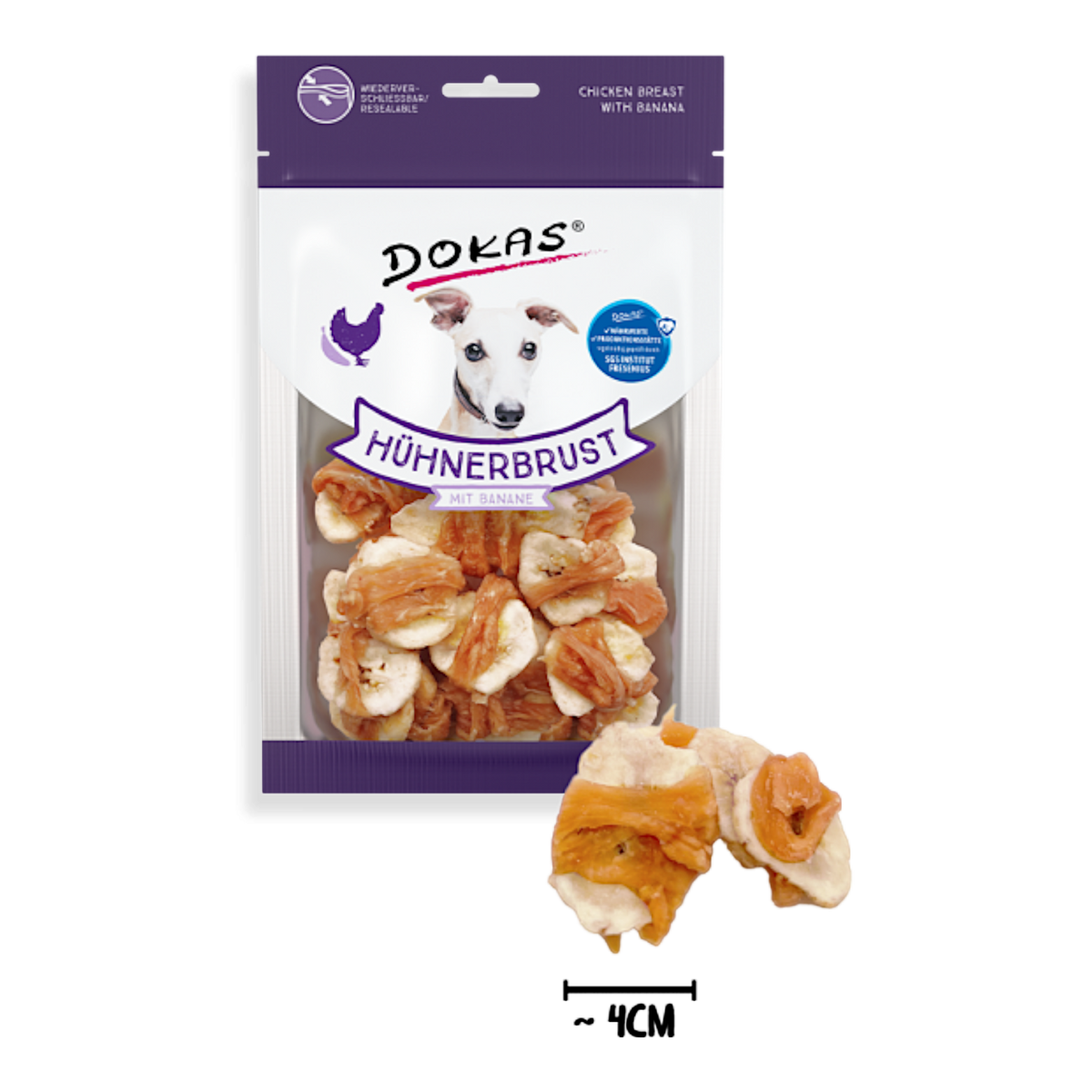 Dokas Dog - Hühnerbrust mit Banane