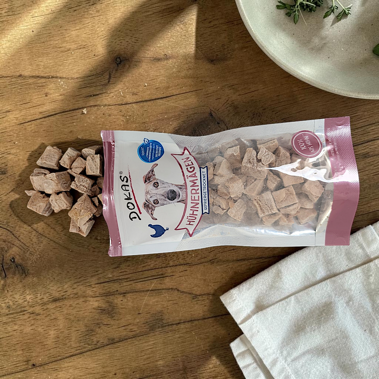 Dokas Dog - Hühnermägen (gefriergetrocknet)
