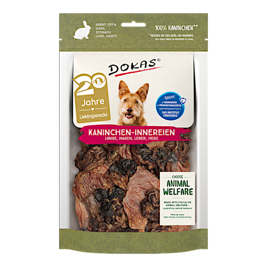 Dokas Dog - Kaninchen-Innereien