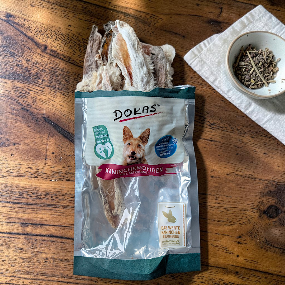 Dokas Dog - Kaninchenohren mit Fell