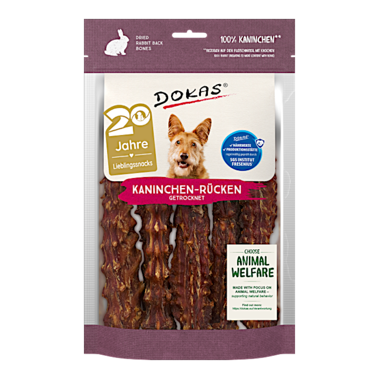 Dokas Dog - Kaninchenrücken