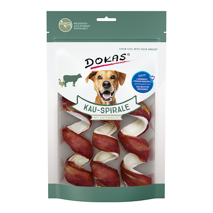 Dokas Dog - Kau-Spirale Entenbrust