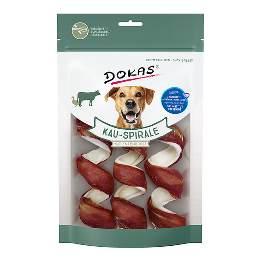 Dokas Dog - Kau-Spirale Entenbrust
