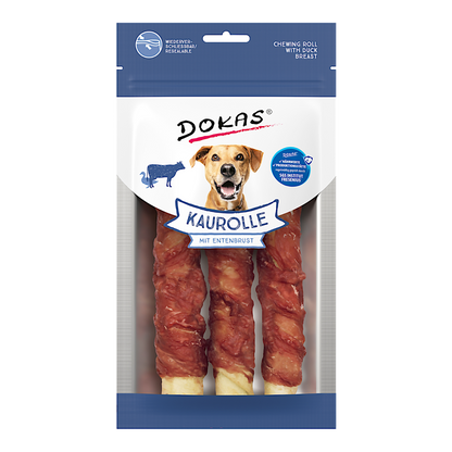 Dokas Dog - Kaurolle Entenbrust Medium