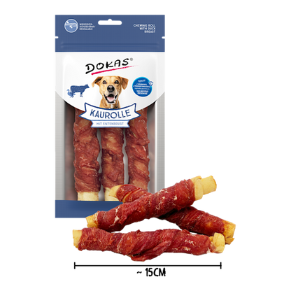 Dokas Dog - Kaurolle Entenbrust Medium