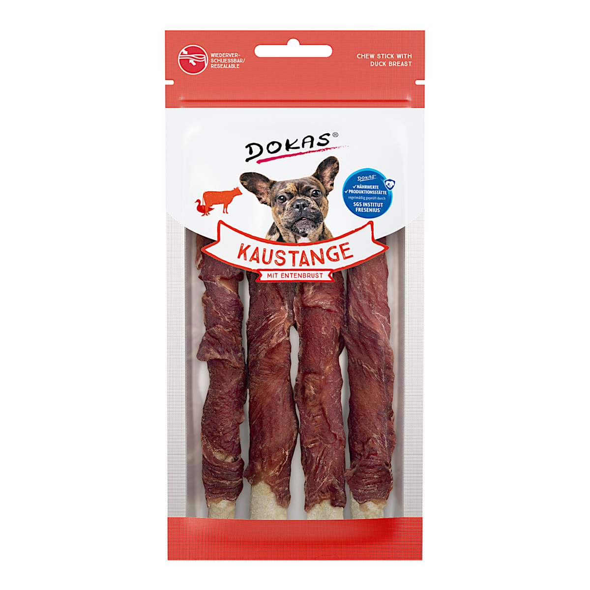 Dokas Dog - Kaustange mit Entenbrust