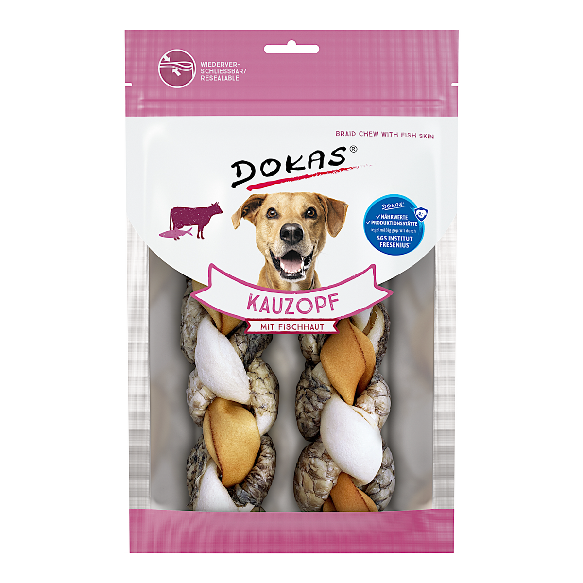 Dokas Dog - Kauzopf mit Fischhaut