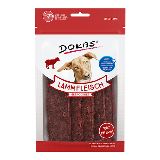 Dokas Dog - Lammfleisch getrocknet