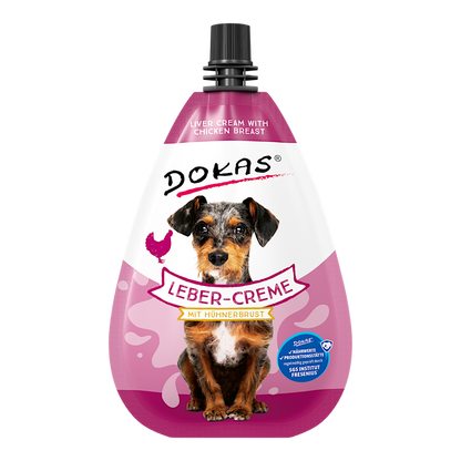 Dokas Dog - Leber-Creme mit Hühnerbrust