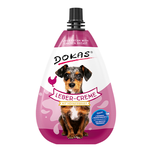 Dokas Dog - Leber-Creme mit Hühnerbrust