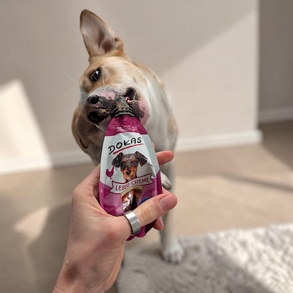 Dokas Dog - Leber-Creme mit Hühnerbrust