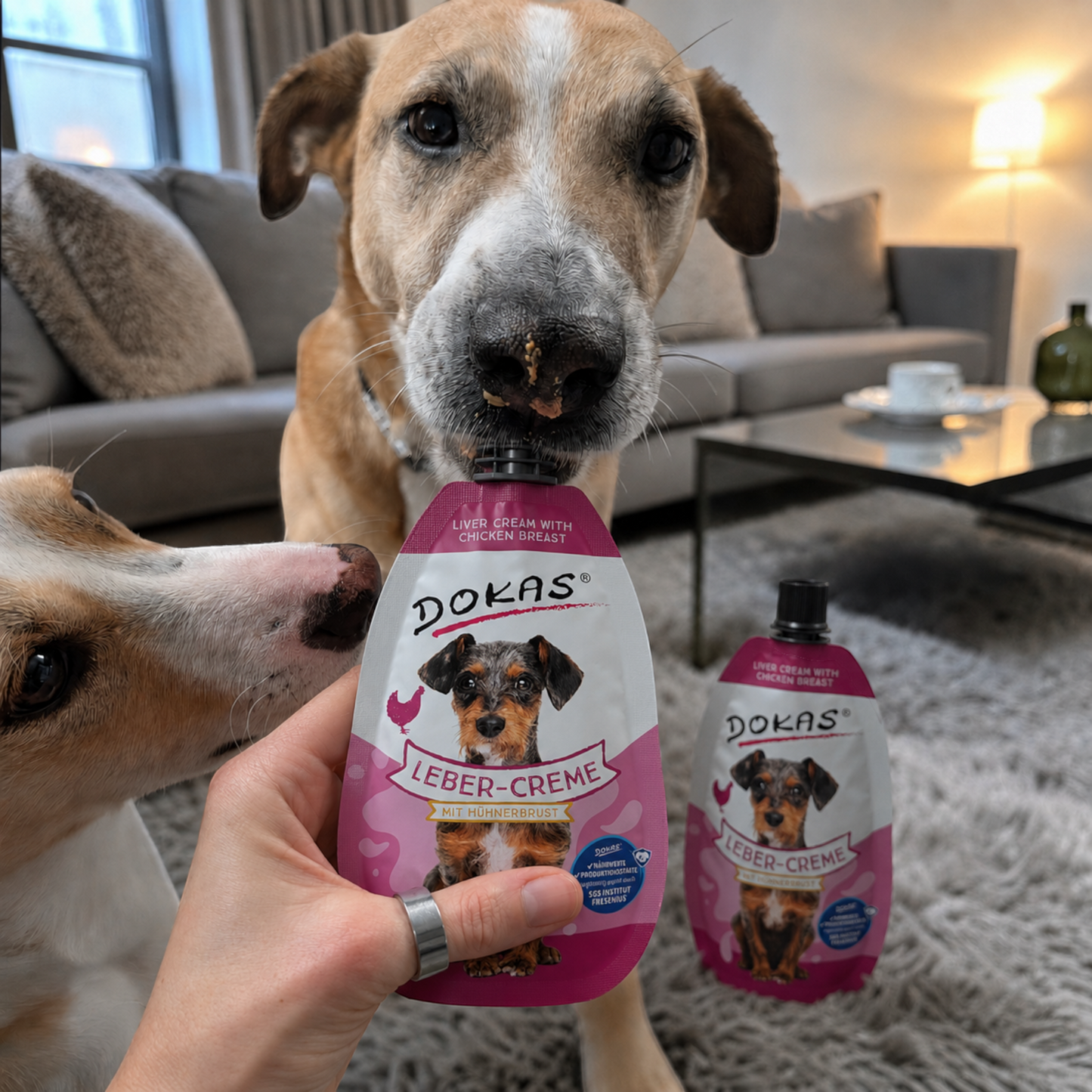 Dokas Dog - Leber-Creme mit Hühnerbrust
