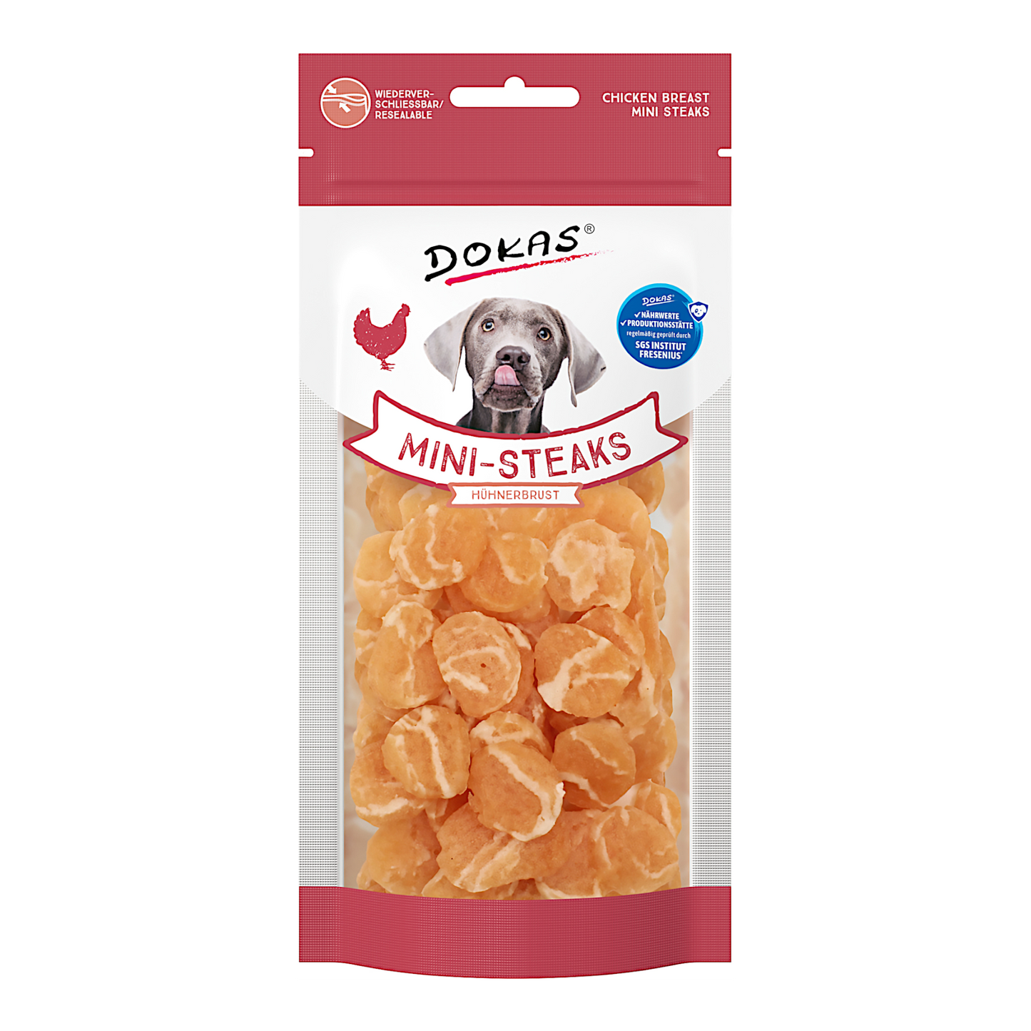 Dokas Dog - Mini Steaks Hühnerbrust