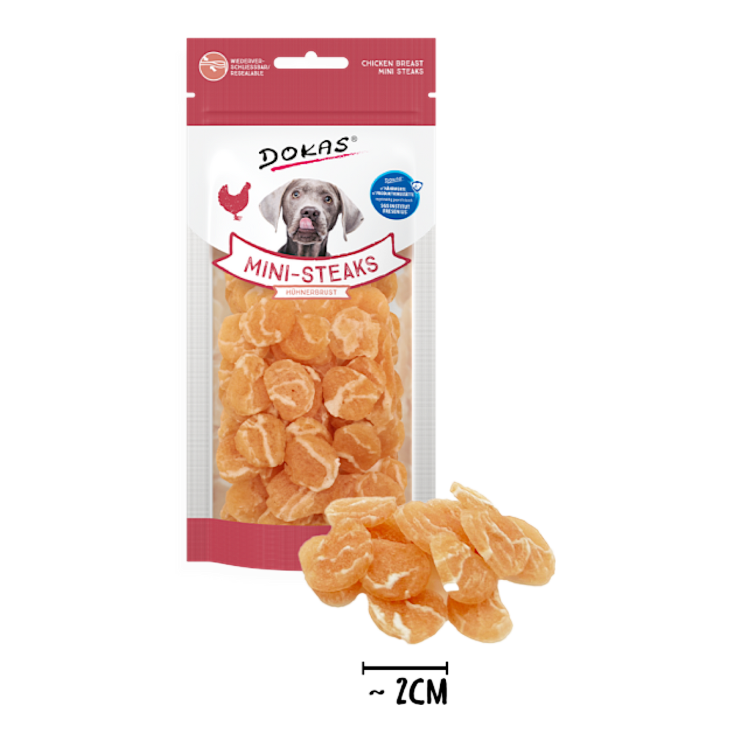 Dokas Dog - Mini Steaks Hühnerbrust