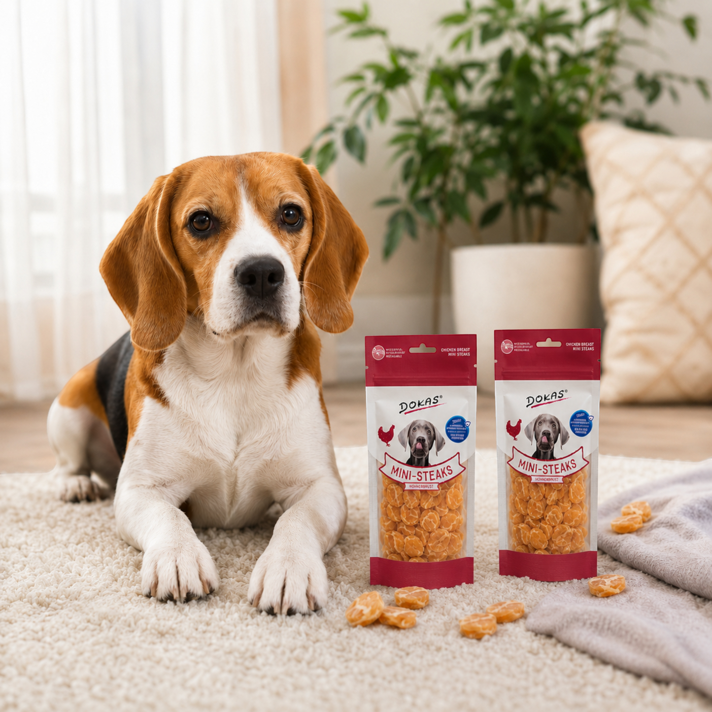 Dokas Dog - Mini Steaks Hühnerbrust