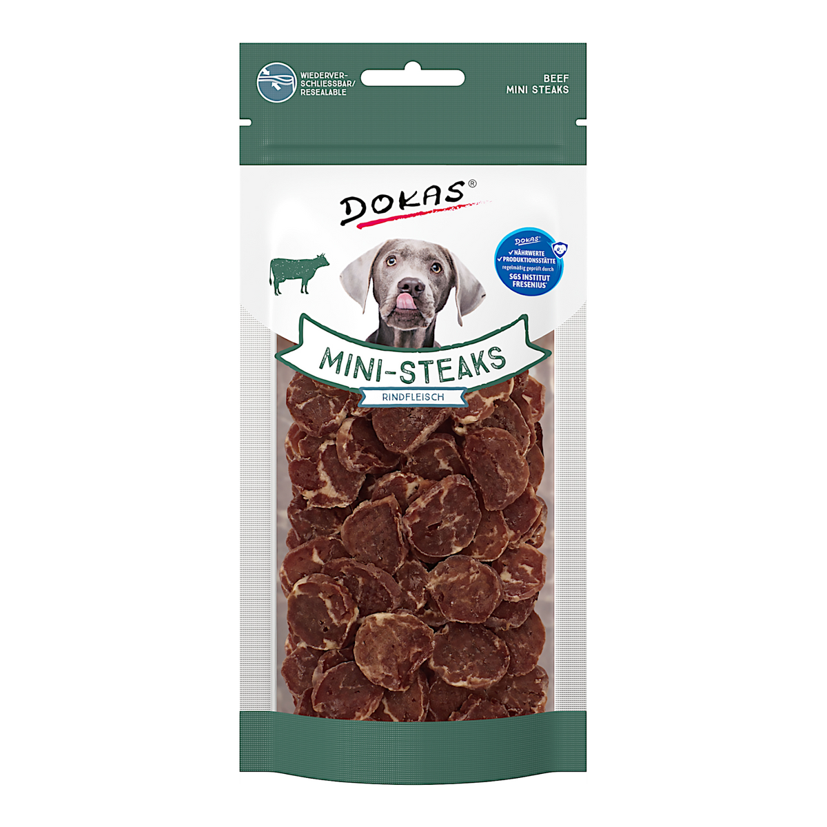 Dokas Dog - Mini Steaks Rindfleisch
