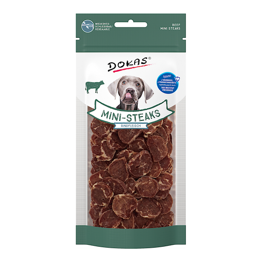 Dokas Dog - Mini Steaks Rindfleisch