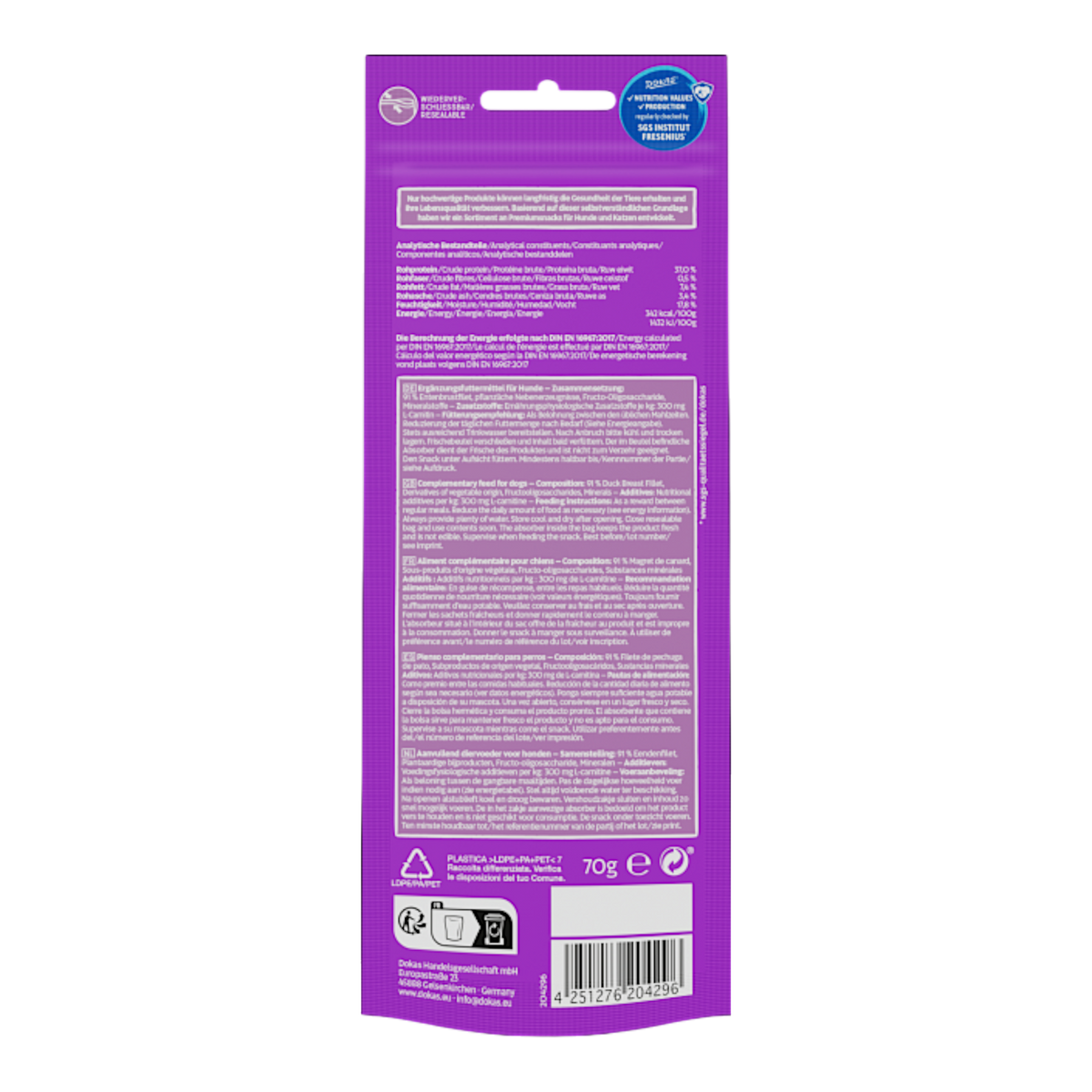 Dokas Dog - Minis Entenbrust