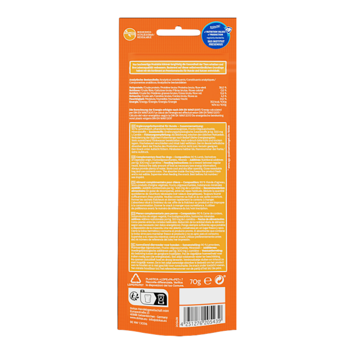 Dokas Dog - Minis Lammfleisch
