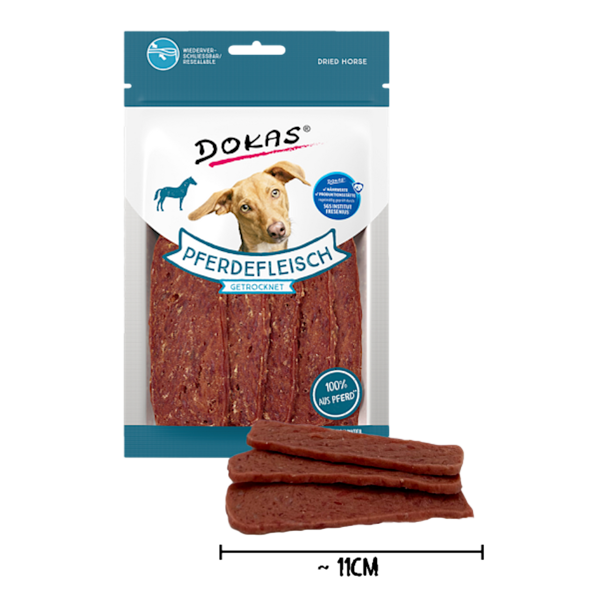 Dokas Dog - Pferdefleisch getrocknet