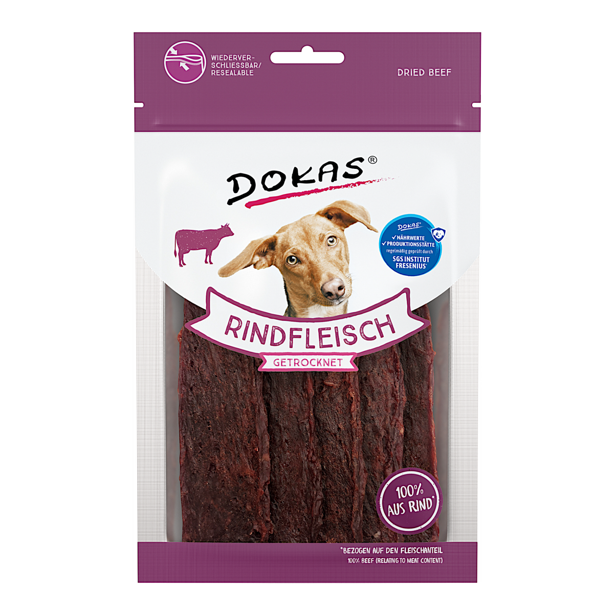 Dokas Dog - Rindfleisch getrocknet