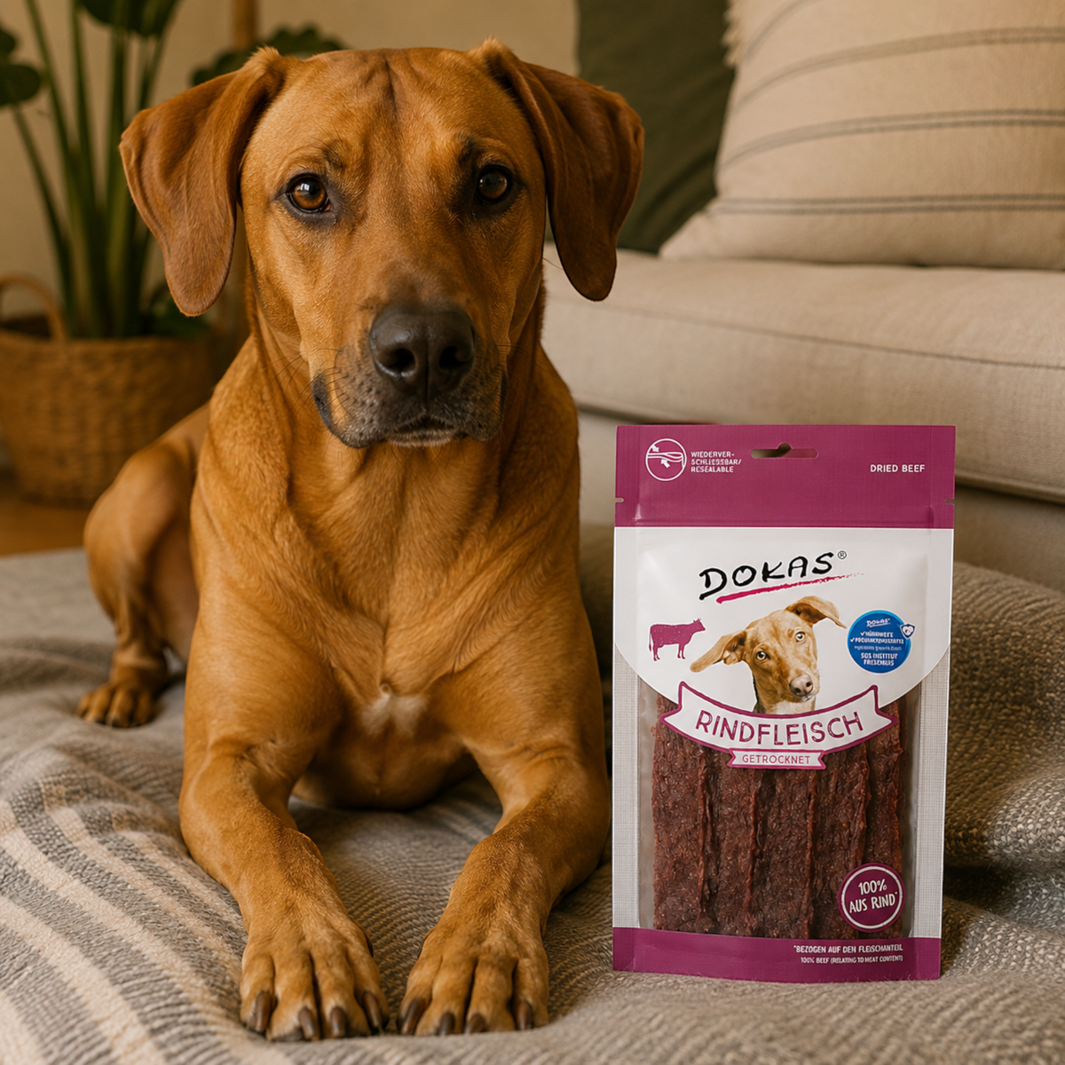 Dokas Dog - Rindfleisch getrocknet
