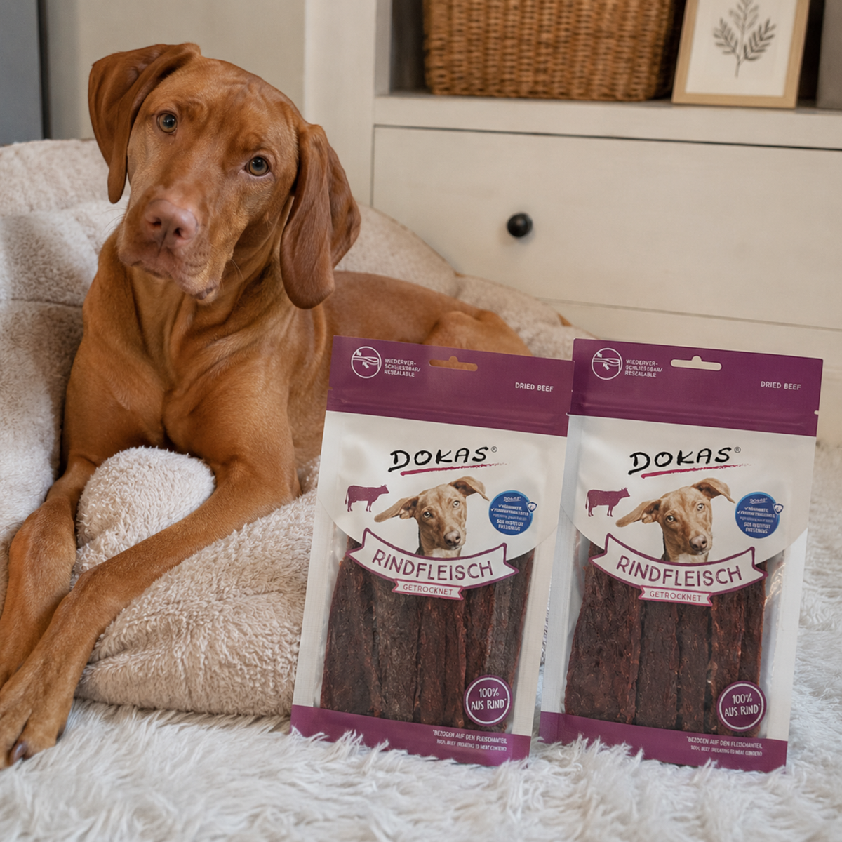 Dokas Dog - Rindfleisch getrocknet