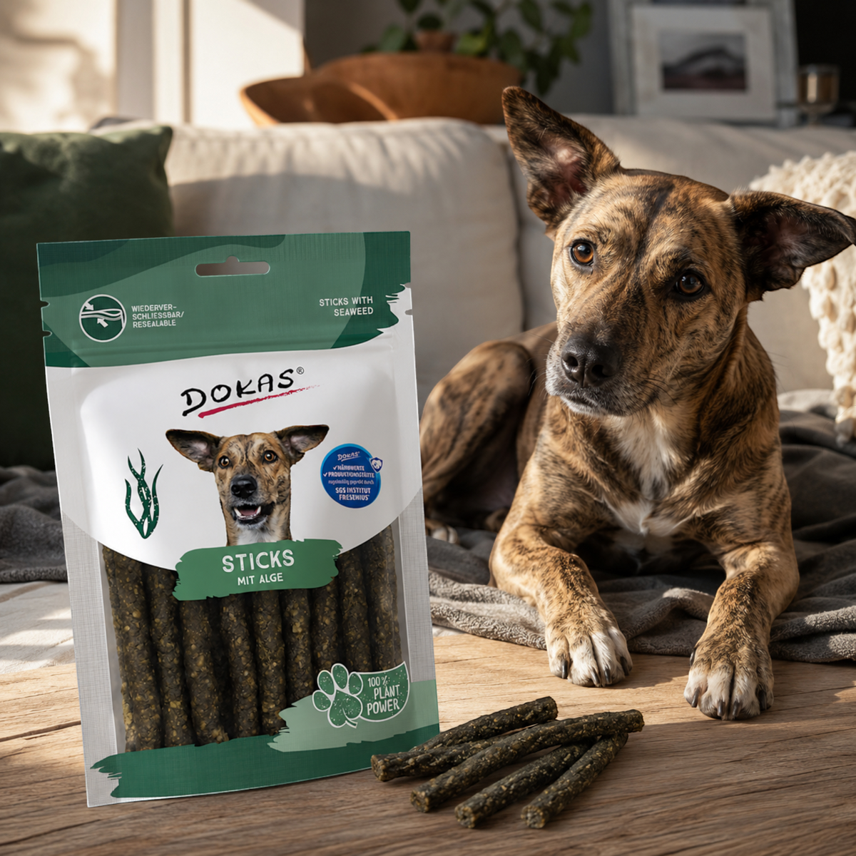 Dokas Dog - Sticks mit Alge