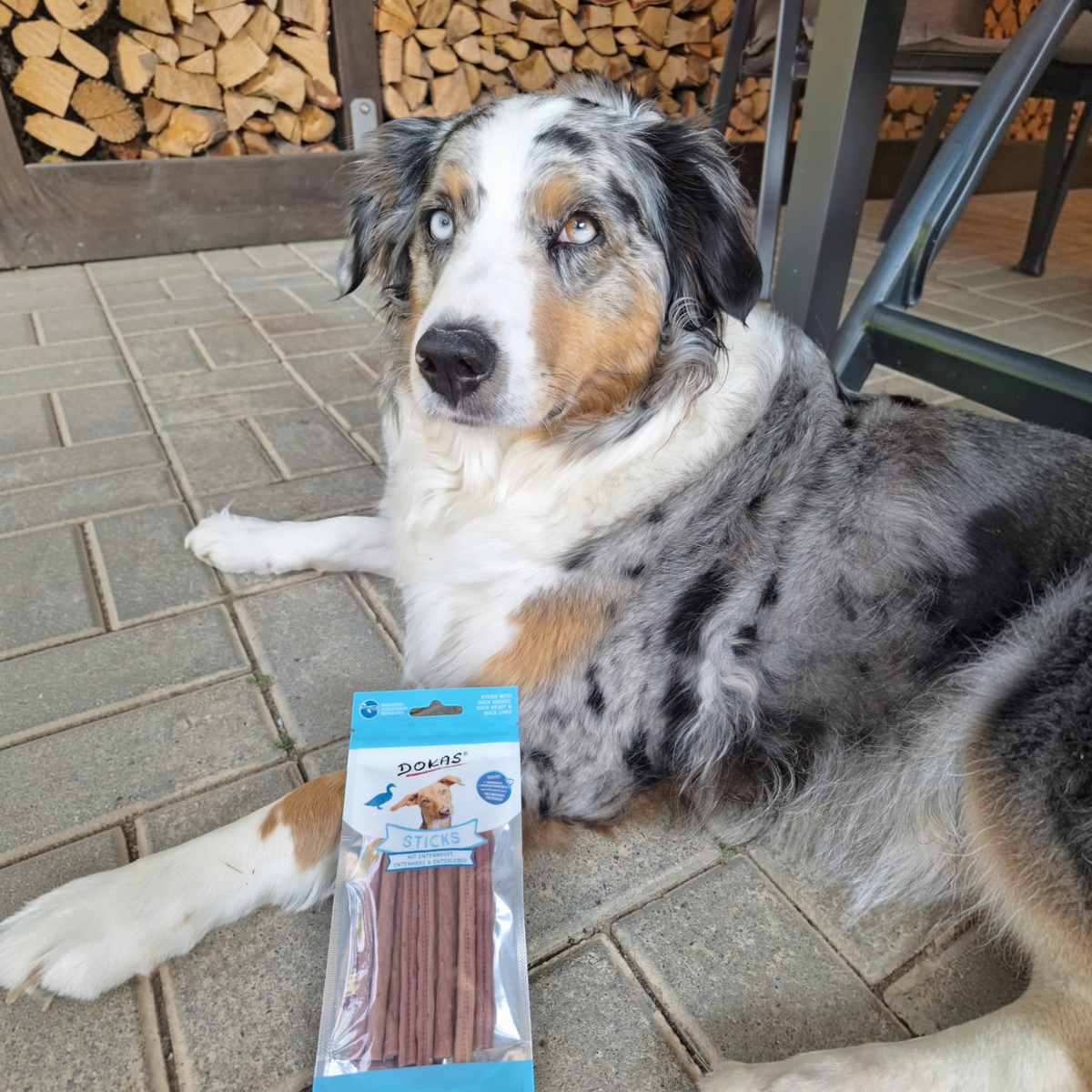 Dokas Dog - Sticks mit Entenbrust, Herz & Leber